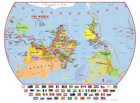 The World Map Is Upside Down